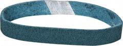 3M - 1" Wide x 18" OAL, Aluminum Oxide Abrasive Belt - Aluminum Oxide, Very Fine, Nonwoven, Series SC-BS - Exact Tooling