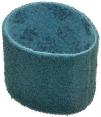 3M - 3" Wide x 10-11/16" OAL, Aluminum Oxide Abrasive Belt - Aluminum Oxide, Very Fine, Nonwoven, Series SC-BS - Exact Tooling