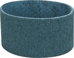 3M - 3" Wide x 18" OAL, Aluminum Oxide Abrasive Belt - Aluminum Oxide, Very Fine, Nonwoven, Series SC-BS - Exact Tooling
