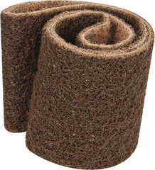 3M - 3" Wide x 24" OAL, Aluminum Oxide Abrasive Belt - Aluminum Oxide, Coarse, Nonwoven, Series SC-BS - Exact Tooling