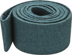 3M - 3" Wide x 132" OAL, Aluminum Oxide Abrasive Belt - Aluminum Oxide, Very Fine, Nonwoven, Series SC-BS - Exact Tooling