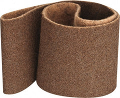 3M - 6" Wide x 48" OAL, Aluminum Oxide Abrasive Belt - Aluminum Oxide, Coarse, Nonwoven, Series SC-BS - Exact Tooling