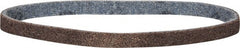 3M - 1/2" Wide x 18" OAL, Aluminum Oxide Abrasive Belt - Aluminum Oxide, Coarse, Nonwoven, Series SE-BS - Exact Tooling