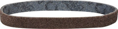 3M - 3/4" Wide x 18" OAL, Aluminum Oxide Abrasive Belt - Aluminum Oxide, Coarse, Nonwoven, Series SE-BS - Exact Tooling
