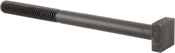 Gibraltar - 3/8-16 Thread, 2" Thread Length, 5" Length Under Head, Steel T Bolt - 11/16" Head Width x 1/4" Head Height, Grade 5 - Exact Tooling