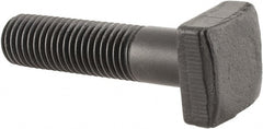 Gibraltar - 3/4-10 Thread, 2" Thread Length, 3" Length Under Head, Steel T Bolt - 1-5/16" Head Width x 17/32" Head Height, Grade 8 - Exact Tooling
