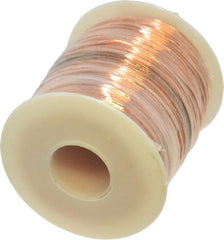 Made in USA - 22 Gage, 0.0253" Diameter x 501' Long, Bare, Copper Bus Bar Wire - Pure Copper (ASTM B3) - Exact Tooling