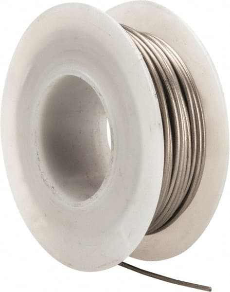 Made in USA - 18 Gage, 0.0403 Inch Diameter x 25 Ft. Long, Nickel Chromium Wire - Alloy 80/20, ASTM B344 - Exact Tooling