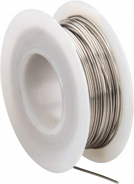 Made in USA - 20 Gage, 0.032 Inch Diameter x 39 Ft. Long, Nickel Chromium Wire - Alloy 80/20, ASTM B344 - Exact Tooling
