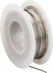 Made in USA - 20 Gage, 0.032 Inch Diameter x 39 Ft. Long, Nickel Chromium Wire - Alloy 80/20, ASTM B344 - Exact Tooling
