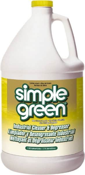 Simple Green - 1 Gal Bottle All-Purpose Cleaner - Liquid, Biodegradable, Concentrated, Lemon - Exact Tooling