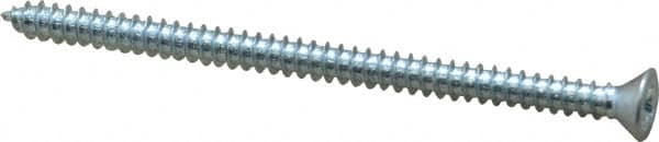 Value Collection - #10 Flat Head Phillips Sheet Metal Screw - Steel, 3" OAL, Grade 2 - Exact Tooling