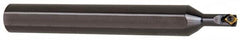 Carmex - Internal Thread, Right Hand Cut, 1/2" Shank Width x 0.205" Shank Height Indexable Threading Toolholder - 4" OAL, 06IR Insert Compatibility, SI Toolholder - Exact Tooling