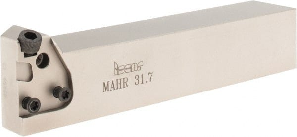 Iscar - MAH, External, Right Hand, Indexable Grooving Tool Holder - DG.. 2.. Insert Compatibility, 1-1/4" Shank Height, 1-1/4" Shank Width, 6.6" OAL - Exact Tooling