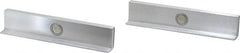 Wilton - 5-1/2" Jaw Width, Rubber Covered Aluminum, Vise Jaw Cap - Magnetic Attachment - Exact Tooling