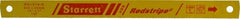 Starrett - 12" Long, 14 Teeth per Inch, High Speed Steel Power Hacksaw Blade - Toothed Edge, 1" Wide x 0.05" Thick - Exact Tooling