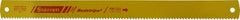 Starrett - 21" Long, 4 Teeth per Inch, High Speed Steel Power Hacksaw Blade - Toothed Edge, 1-3/4" Wide x 0.088" Thick - Exact Tooling