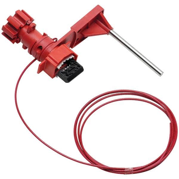 Brady - Pneumatic & Valve Lockouts Type: Universal Valve Lockout Maximum Valve Handle Size (Inch): 1 - Exact Tooling