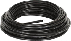 Parker - 10mm OD, 100' Long, Polyethylene Tube - Black, -80 to 150°F - Exact Tooling