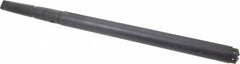 Allied Machine and Engineering - Series 3, 1-13/32 to 1-7/8" Diam, 4MT Taper Shank, Straight Flute Spade Drill - 13-3/4" Max Depth, 17-1/8" Body Length, 21-9/16" OAL, Extended Length, Through Coolant - Exact Tooling