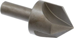 Keo - 1-1/4" Head Diam, 1/2" Shank Diam, 3 Flute 90° High Speed Steel Countersink - Exact Tooling
