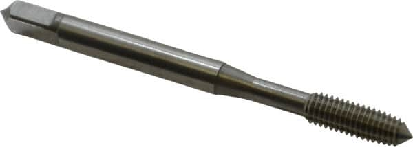 OSG - #10-32 UNF H2 Thread Limit Plug Thread Forming Tap - Cobalt, Bright Finish, 2-3/8" OAL, 7/8" Thread Length, Right Hand Thread, Series HY-PRO NRT - Exact Tooling