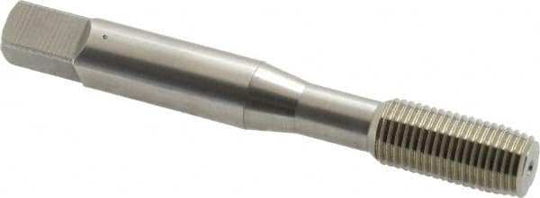 OSG - 3/8-24 UNF H4 Thread Limit Plug Thread Forming Tap - Cobalt, Bright Finish, 2-15/16" OAL, 1-1/4" Thread Length, Right Hand Thread, Series HY-PRO NRT - Exact Tooling