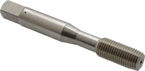 OSG - 3/8-24 UNF H6 Thread Limit Plug Thread Forming Tap - Cobalt, Bright Finish, 2-15/16" OAL, 1-1/4" Thread Length, Right Hand Thread, Series HY-PRO NRT - Exact Tooling