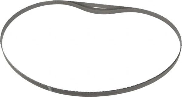 M.K. MORSE - 3' 8-7/8" Long x 0.02" Thick, 10 Teeth per Inch, Portable Band Saw Blade - Bi-Metal Blade, High Speed Steel Teeth, Toothed Edge - Exact Tooling