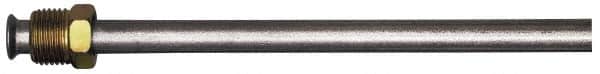 AGS Company - 1/4" OD x 72" Long, Automotive Brake Line - Steel with Galvanized Zinc Coating - Exact Tooling