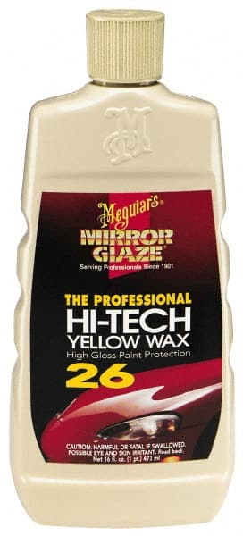 Mirror Glaze - Automotive Liquid Yellow Wax - 16 oz Bottle - Exact Tooling