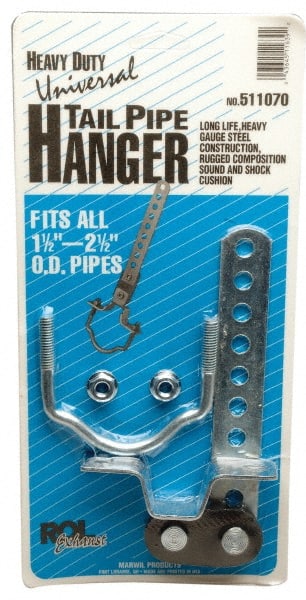 Value Collection - 9-1/2" Long, Steel Tailpipe Hanger - 1-1/2" OD - Exact Tooling
