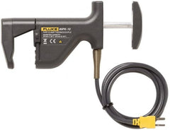 Fluke - -20 to 300°F, Pipe Surface Clamp On Thermometer - 1-1/4 to 2-1/2 Pipe, 80PK-10 to Pipe Clamp Temp Probe - Exact Tooling