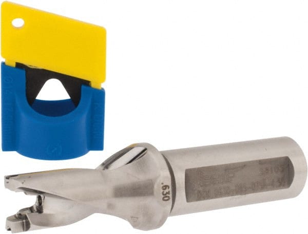 Iscar - 0.63" to 0.665" Diam, 1.5xD, 0.95" Max Depth, 3/4" Shank Diam, 3.91" OAL, Replaceable-Tip Drill - FCP, ICK, ICK-2M, ICM, ICN, ICP, iCP-2M Insert, 16 Seat Size, 73382798 Toolholder, Series SumoCham - Exact Tooling