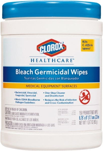 Clorox Healthcare - Pre-Moistened Disinfecting Wipes - Exact Tooling
