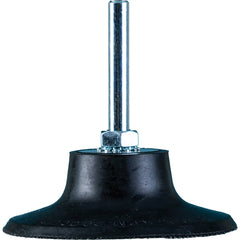 PFERD - Disc Backing Pads; Backing Pad Type: Quick-Change ; Pad Diameter (Inch): 3 ; Maximum RPM: 12000.000 ; Quick Change Compatibility: CDR ; Shank Diameter (Inch): 1/4 ; Shank Diameter (Decimal Inch): 1/4 - Exact Tooling