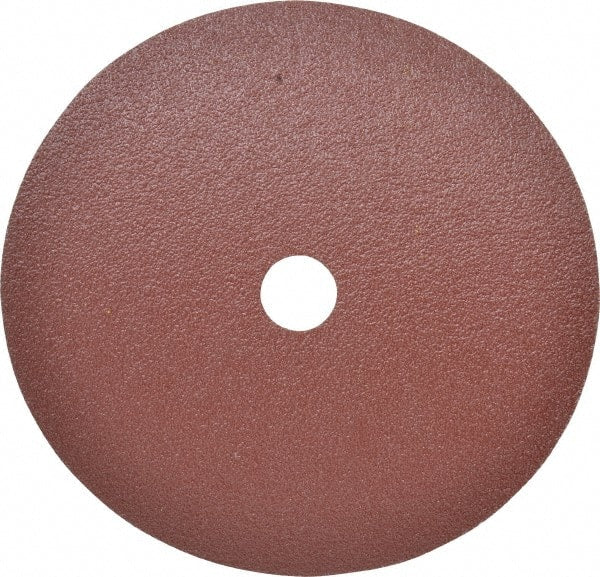 3M - 7" Diam 7/8" Hole 80 Grit Fiber Disc - Medium Grade, Ceramic, 8,600 Max RPM, Series 982C - Exact Tooling