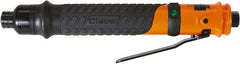 Dotco - 1/4" Bit Holder, 660 RPM, Inline Handle Air Screwdriver - 10 to 45 In/Lb Torque, 1/8" Inlet, 11 CFM - Exact Tooling