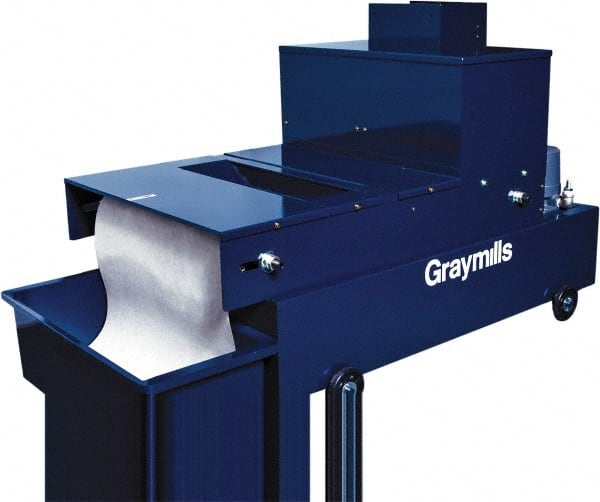 Graymills - 40 Gallon Tank Capacity, Steel Tank, Bed Filter/Tank System - 45.28 Inch Tank Length x 23.6 Inch Tank Width x 7.8 Inch Tank Height - Exact Tooling