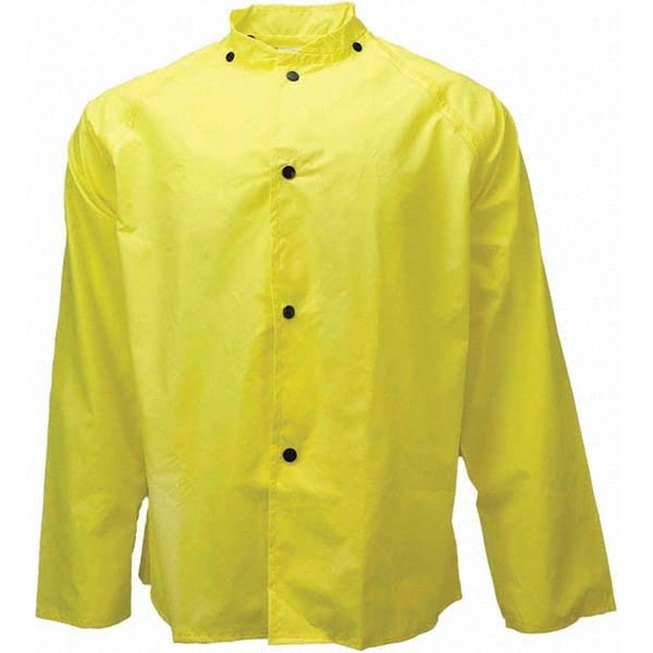 Neese - Size 2XL Yellow Rain & Flame Resistant/Retardant Rain Jacket - Exact Tooling