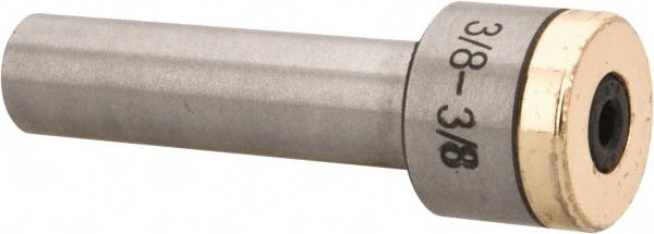 Interstate - Slitting/Slotting Saw Arbor - Straight Shank, 3/8" Shank Diam, 48.26mm OAL, For 3/8" Cutter Hole Diam - Exact Tooling