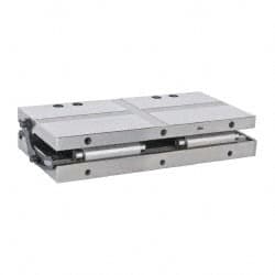 Gibraltar - 12" Long x 6" Wide x 2-5/8" High, Steel Sine Plate - 3/8-16 Hole - Exact Tooling