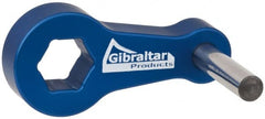 Gibraltar - 1 Piece Vise Handle - 3/4" Hex - Exact Tooling