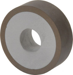 Norton - 1-1/2" Diam x 1/2" Hole x 1/2" Thick, Surface Grinding Wheel - Diamond, Type 1A1, Fine Grade, Resinoid Bond - Exact Tooling