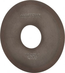 Norton - 4" Diam x 1-1/4" Hole x 1/32" Thick, 100 Grit Surface Grinding Wheel - Diamond, Type 1A1, Fine Grade, Resinoid Bond - Exact Tooling