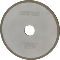 Norton - 7" Diam x 1-1/4" Hole x 1/4" Thick, 180 Grit Surface Grinding Wheel - Diamond, Type 1A1, Very Fine Grade, Resinoid Bond - Exact Tooling