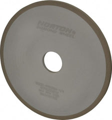 Norton - 7" Diam x 1-1/4" Hole x 1/4" Thick, 220 Grit Surface Grinding Wheel - Diamond, Type 1A1, Very Fine Grade, Resinoid Bond - Exact Tooling