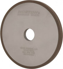 Norton - 7" Diam x 1-1/4" Hole x 1/2" Thick, 180 Grit Surface Grinding Wheel - Diamond, Type 1A1, Very Fine Grade, Resinoid Bond - Exact Tooling