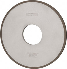 Norton - 10" Diam x 3" Hole x 1/2" Thick, 180 Grit Surface Grinding Wheel - Diamond, Type 1A1, Very Fine Grade, Resinoid Bond - Exact Tooling