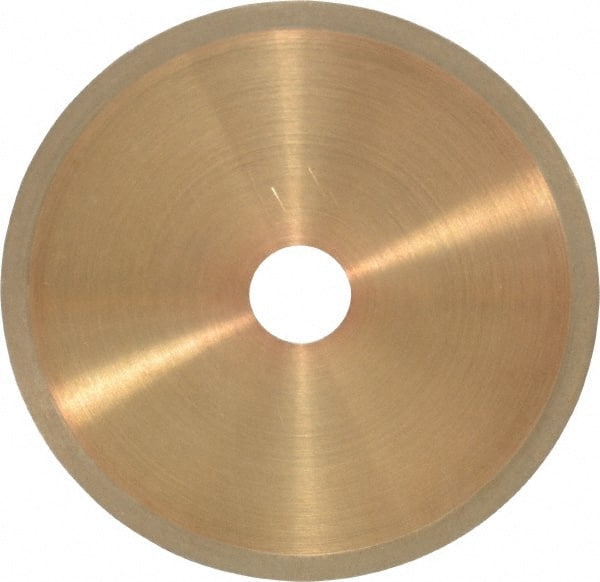 Norton - 3" Diam x 1/2" Hole, 150 Grit Surface Grinding Wheel - Diamond, Medium Grade - Exact Tooling